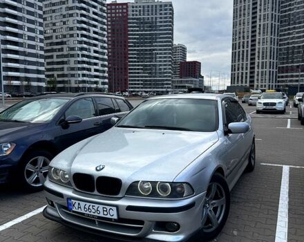 Серый БМВ 5 Серия, объемом двигателя 2.5 л и пробегом 335 тыс. км за 4500 $, фото 3 на Automoto.ua