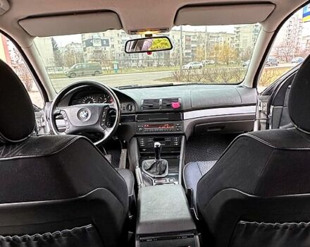 Серый БМВ 5 Серия, объемом двигателя 2 л и пробегом 340 тыс. км за 5599 $, фото 7 на Automoto.ua
