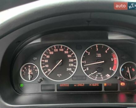 Серый БМВ 5 Серия, объемом двигателя 3 л и пробегом 680 тыс. км за 8200 $, фото 10 на Automoto.ua