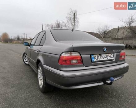 Серый БМВ 5 Серия, объемом двигателя 3 л и пробегом 680 тыс. км за 8200 $, фото 3 на Automoto.ua