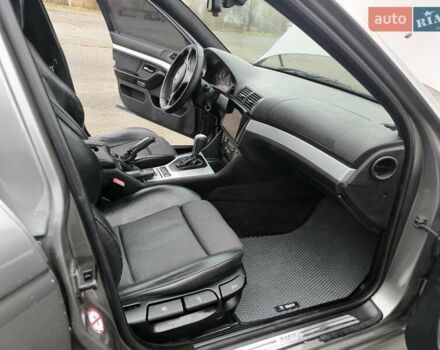 Серый БМВ 5 Серия, объемом двигателя 3 л и пробегом 680 тыс. км за 8200 $, фото 5 на Automoto.ua