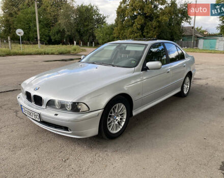 Серый БМВ 5 Серия, объемом двигателя 2.5 л и пробегом 330 тыс. км за 7500 $, фото 2 на Automoto.ua