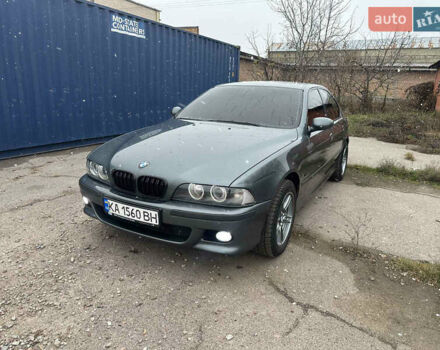 Серый БМВ 5 Серия, объемом двигателя 2.2 л и пробегом 436 тыс. км за 5000 $, фото 1 на Automoto.ua