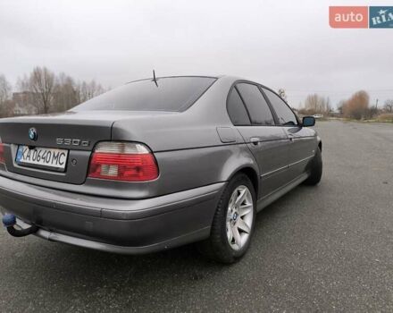 Серый БМВ 5 Серия, объемом двигателя 3 л и пробегом 680 тыс. км за 8200 $, фото 4 на Automoto.ua