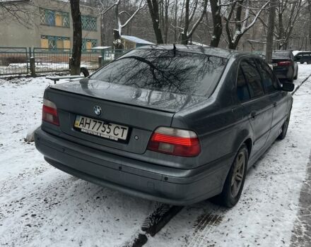 Серый БМВ 5 Серия, объемом двигателя 2.2 л и пробегом 280 тыс. км за 5300 $, фото 1 на Automoto.ua