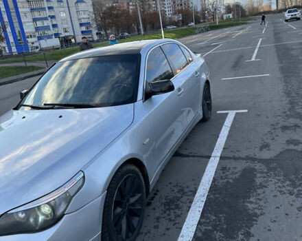 Серый БМВ 5 Серия, объемом двигателя 3 л и пробегом 317 тыс. км за 7800 $, фото 6 на Automoto.ua