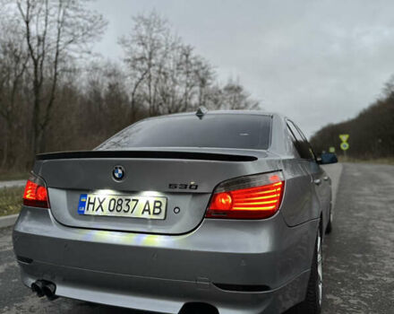 Серый БМВ 5 Серия, объемом двигателя 3 л и пробегом 345 тыс. км за 9500 $, фото 8 на Automoto.ua