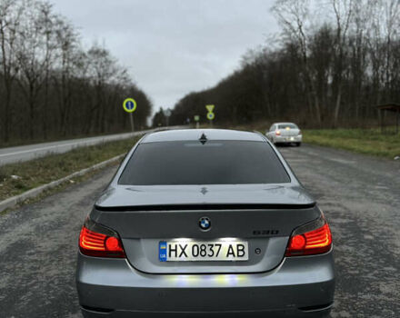 Серый БМВ 5 Серия, объемом двигателя 3 л и пробегом 345 тыс. км за 9500 $, фото 1 на Automoto.ua