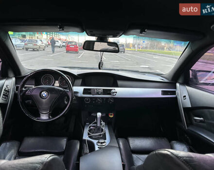 Серый БМВ 5 Серия, объемом двигателя 3 л и пробегом 317 тыс. км за 7800 $, фото 3 на Automoto.ua