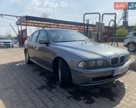 Сірий БМВ 5 Серія, об'ємом двигуна 2 л та пробігом 233 тис. км за 4400 $, фото 1 на Automoto.ua