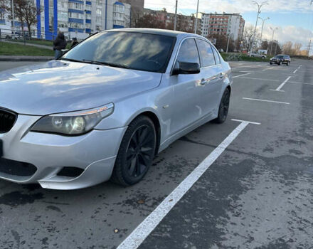 Серый БМВ 5 Серия, объемом двигателя 3 л и пробегом 317 тыс. км за 7800 $, фото 7 на Automoto.ua