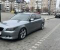Серый БМВ 5 Серия, объемом двигателя 3 л и пробегом 145 тыс. км за 6798 $, фото 1 на Automoto.ua