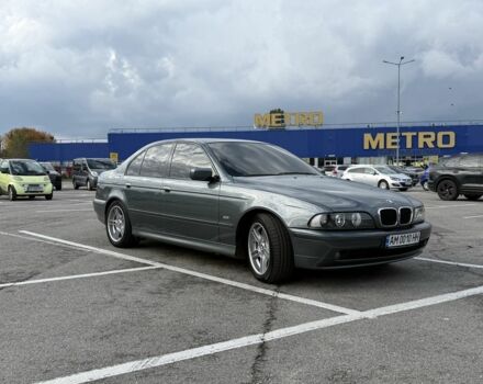 Серый БМВ 5 Серия, объемом двигателя 3 л и пробегом 370 тыс. км за 8500 $, фото 3 на Automoto.ua