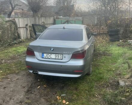 Серый БМВ 5 Серия, объемом двигателя 3 л и пробегом 3 тыс. км за 3779 $, фото 1 на Automoto.ua