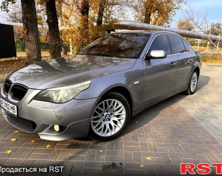 Серый БМВ 5 Серия, объемом двигателя 3 л и пробегом 245 тыс. км за 8500 $, фото 1 на Automoto.ua