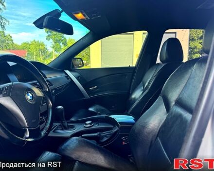 Серый БМВ 5 Серия, объемом двигателя 3 л и пробегом 336 тыс. км за 8700 $, фото 9 на Automoto.ua