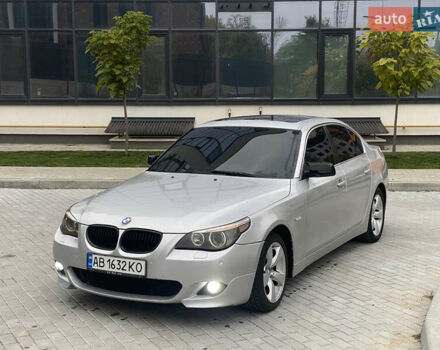 Серый БМВ 5 Серия, объемом двигателя 3 л и пробегом 338 тыс. км за 8100 $, фото 1 на Automoto.ua