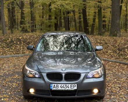 Серый БМВ 5 Серия, объемом двигателя 2.5 л и пробегом 336 тыс. км за 7500 $, фото 1 на Automoto.ua