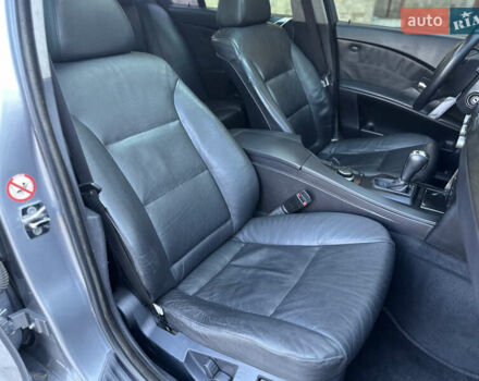 Серый БМВ 5 Серия, объемом двигателя 3 л и пробегом 297 тыс. км за 11000 $, фото 18 на Automoto.ua