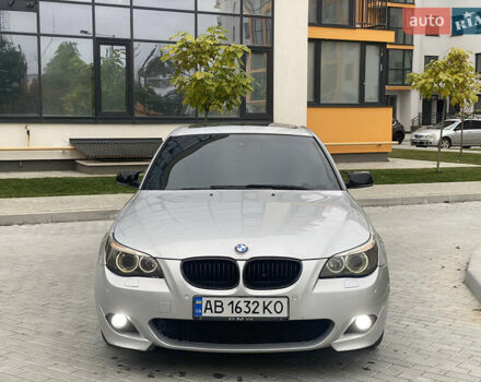 Серый БМВ 5 Серия, объемом двигателя 3 л и пробегом 338 тыс. км за 8100 $, фото 2 на Automoto.ua