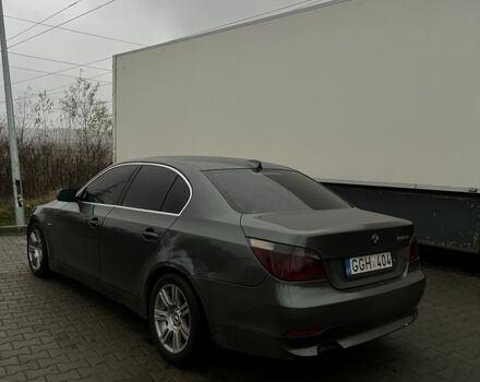Серый БМВ 5 Серия, объемом двигателя 3 л и пробегом 376 тыс. км за 4300 $, фото 4 на Automoto.ua
