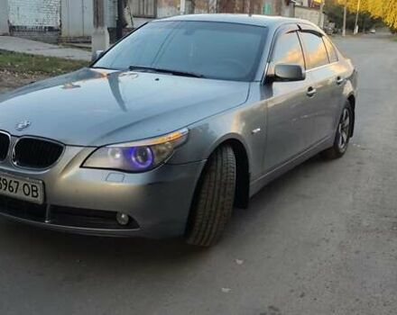 Серый БМВ 5 Серия, объемом двигателя 2.2 л и пробегом 211 тыс. км за 8500 $, фото 1 на Automoto.ua