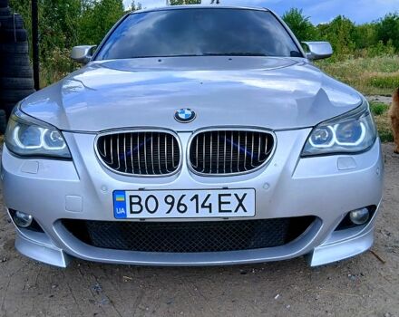 Серый БМВ 5 Серия, объемом двигателя 2.5 л и пробегом 372 тыс. км за 8300 $, фото 4 на Automoto.ua