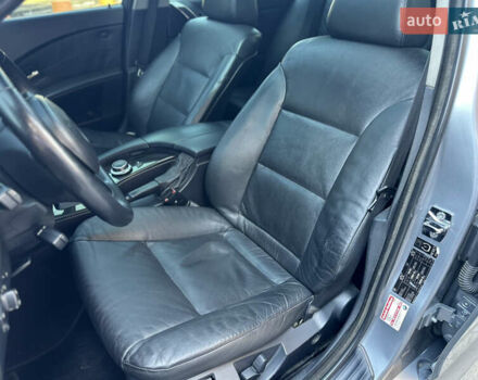 Серый БМВ 5 Серия, объемом двигателя 3 л и пробегом 297 тыс. км за 11000 $, фото 13 на Automoto.ua