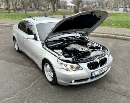 Серый БМВ 5 Серия, объемом двигателя 2.5 л и пробегом 287 тыс. км за 4400 $, фото 2 на Automoto.ua