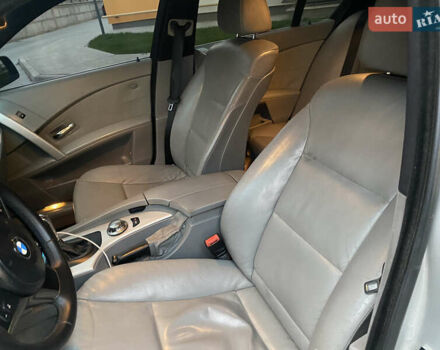 Серый БМВ 5 Серия, объемом двигателя 3 л и пробегом 338 тыс. км за 8100 $, фото 20 на Automoto.ua