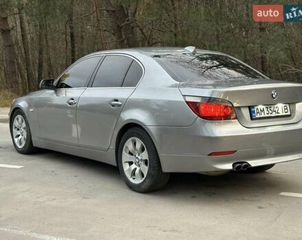 Серый БМВ 5 Серия, объемом двигателя 2.99 л и пробегом 370 тыс. км за 8750 $, фото 2 на Automoto.ua