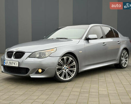 Серый БМВ 5 Серия, объемом двигателя 2.99 л и пробегом 444 тыс. км за 9500 $, фото 2 на Automoto.ua