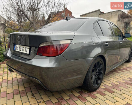 Серый БМВ 5 Серия, объемом двигателя 3 л и пробегом 225 тыс. км за 7900 $, фото 2 на Automoto.ua