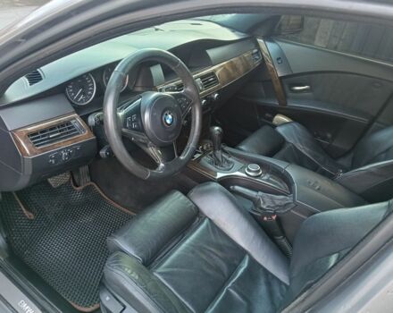 Серый БМВ 5 Серия, объемом двигателя 3 л и пробегом 480 тыс. км за 7900 $, фото 9 на Automoto.ua