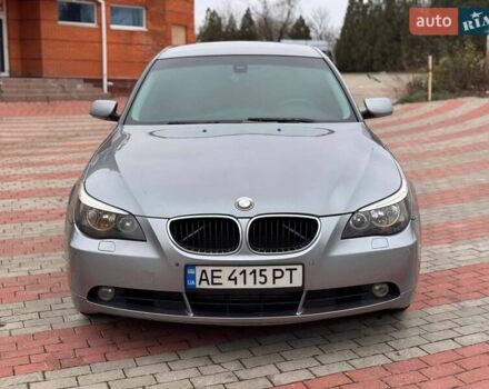 Серый БМВ 5 Серия, объемом двигателя 2.5 л и пробегом 289 тыс. км за 7500 $, фото 1 на Automoto.ua