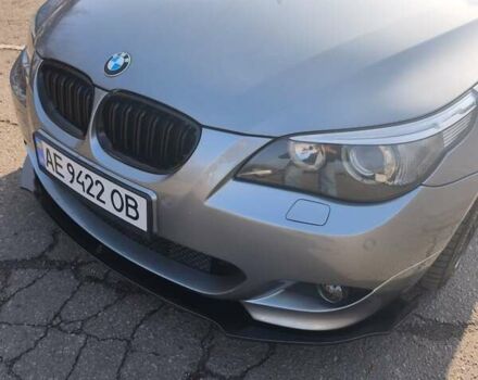 Серый БМВ 5 Серия, объемом двигателя 3 л и пробегом 351 тыс. км за 13000 $, фото 4 на Automoto.ua
