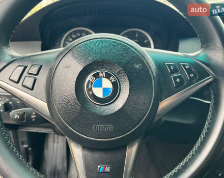 Серый БМВ 5 Серия, объемом двигателя 3 л и пробегом 225 тыс. км за 7900 $, фото 12 на Automoto.ua