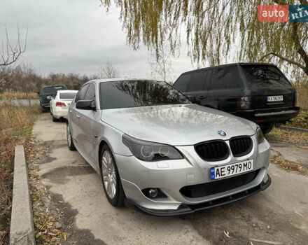 Серый БМВ 5 Серия, объемом двигателя 3 л и пробегом 254 тыс. км за 11500 $, фото 7 на Automoto.ua