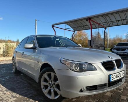 Серый БМВ 5 Серия, объемом двигателя 3 л и пробегом 315 тыс. км за 3499 $, фото 4 на Automoto.ua