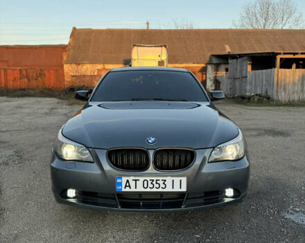 Серый БМВ 5 Серия, объемом двигателя 3 л и пробегом 498 тыс. км за 9999 $, фото 4 на Automoto.ua