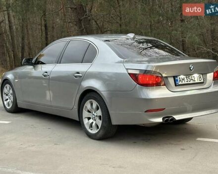 Серый БМВ 5 Серия, объемом двигателя 2.99 л и пробегом 370 тыс. км за 8750 $, фото 4 на Automoto.ua