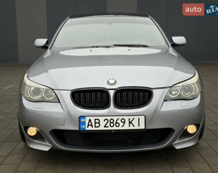 Серый БМВ 5 Серия, объемом двигателя 2.99 л и пробегом 444 тыс. км за 9500 $, фото 4 на Automoto.ua