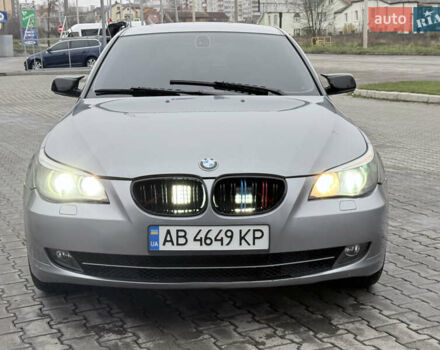 Серый БМВ 5 Серия, объемом двигателя 2.5 л и пробегом 378 тыс. км за 6500 $, фото 3 на Automoto.ua