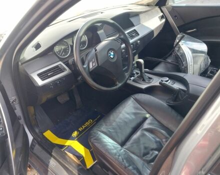 Серый БМВ 5 Серия, объемом двигателя 2.5 л и пробегом 250 тыс. км за 3700 $, фото 2 на Automoto.ua