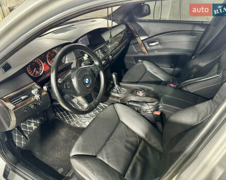 Серый БМВ 5 Серия, объемом двигателя 3 л и пробегом 254 тыс. км за 11500 $, фото 8 на Automoto.ua