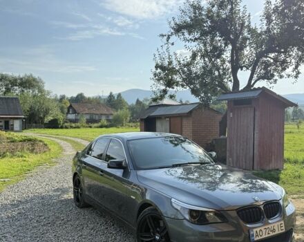 Серый БМВ 5 Серия, объемом двигателя 3 л и пробегом 345 тыс. км за 9900 $, фото 10 на Automoto.ua