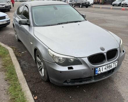 Серый БМВ 5 Серия, объемом двигателя 2.5 л и пробегом 358 тыс. км за 6000 $, фото 4 на Automoto.ua