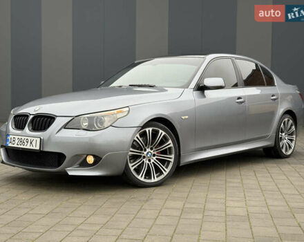 Серый БМВ 5 Серия, объемом двигателя 2.99 л и пробегом 444 тыс. км за 9500 $, фото 1 на Automoto.ua