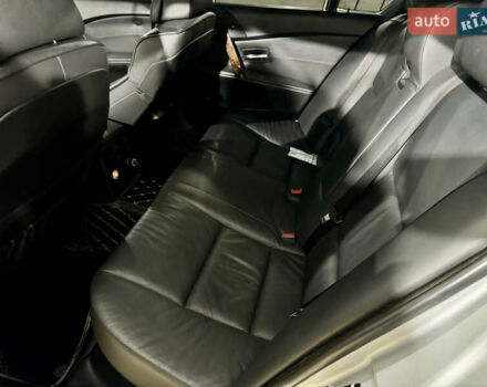 Серый БМВ 5 Серия, объемом двигателя 3 л и пробегом 254 тыс. км за 11500 $, фото 9 на Automoto.ua