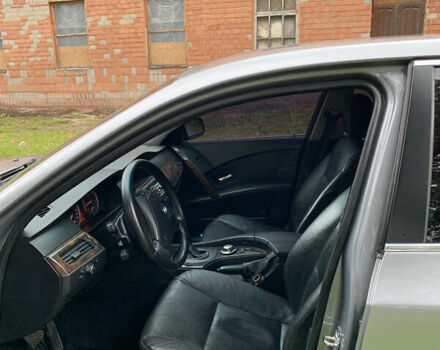 Серый БМВ 5 Серия, объемом двигателя 2.99 л и пробегом 368 тыс. км за 9450 $, фото 6 на Automoto.ua